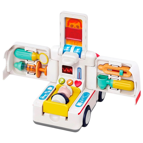 Mașină Hola Toys Ambulance E9997
Red
White  photo 3