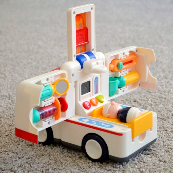 Mașină Hola Toys Ambulance E9997
Red
White  photo 6