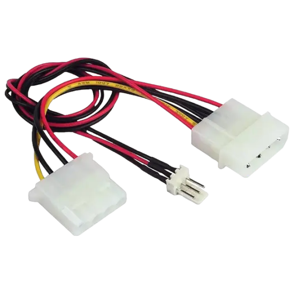 Кабель питания Cablexpert CC-PSU-5 Molex / Molex Черный  photo 1