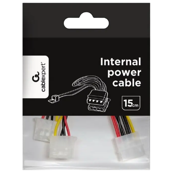 Кабель питания Cablexpert CC-PSU-5 Molex / Molex Черный  photo 2