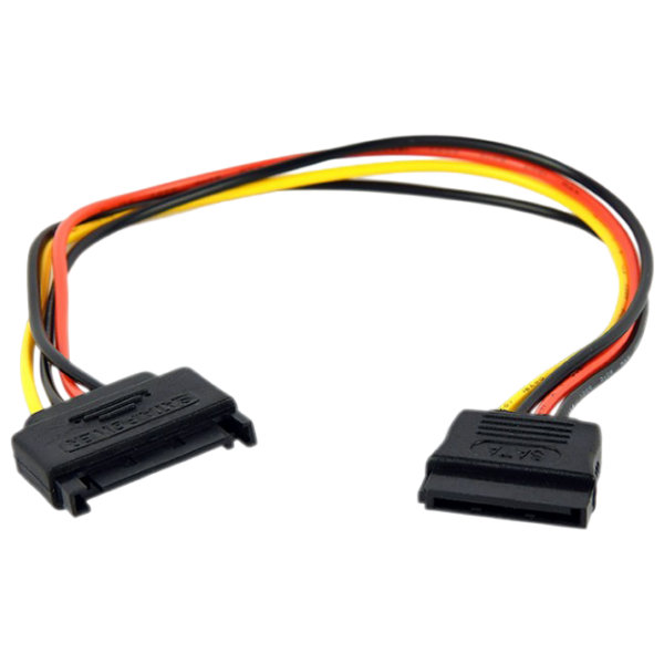 Кабель питания Cablexpert CC-SATAMF-01 SATA / SATA Черный  photo 1