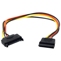 Кабель питания Cablexpert CC-SATAMF-01 SATA / SATA Черный 