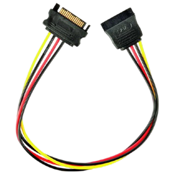 Кабель питания Cablexpert CC-SATAMF-01 SATA / SATA Черный  photo 2