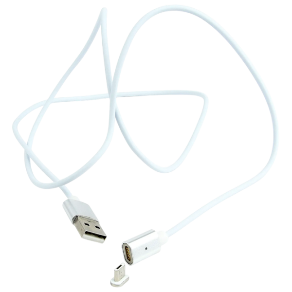 Cablu pentru telefon Cablexpert CC-USB2-AMmUMM-1M USB Type-A / microUSB White  photo 1