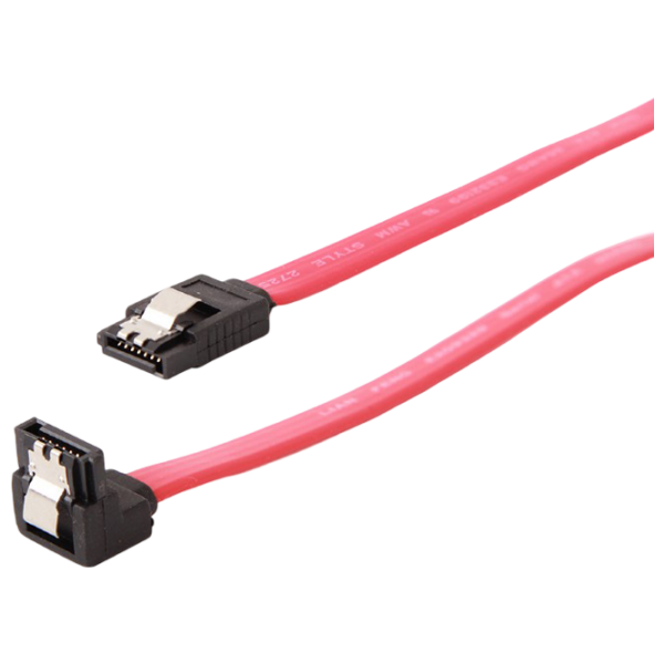 Кабель данных Cablexpert CC-SATAM-DATA90-0.1M SATA III / SATA III Красный  photo 2