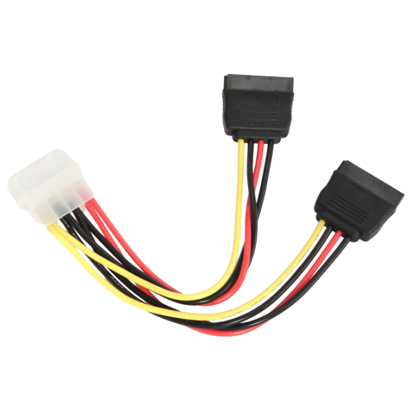 Кабель питания Cablexpert CC-SATA-PSY Molex / SATA Черный  photo 2