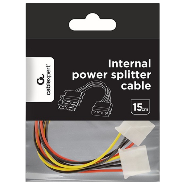 Кабель питания Cablexpert CC-PSU-1 Molex / Molex Черный  photo 3