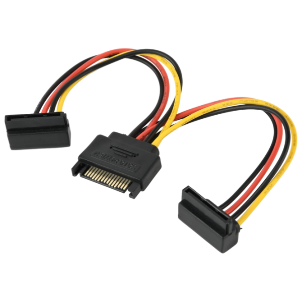 Кабель питания Cablexpert CC-SATAM2F-02 SATA / SATA Черный  photo 1