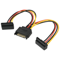 Кабель питания Cablexpert CC-SATAM2F-02 SATA / SATA Черный 