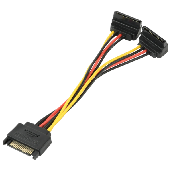 Кабель питания Cablexpert CC-SATAM2F-02 SATA / SATA Черный  photo 2
