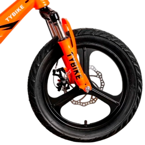 Bicicletă TyBike BK-09 20" 20" Orange Black Aliaj de magneziu / Pentru copii photo 9