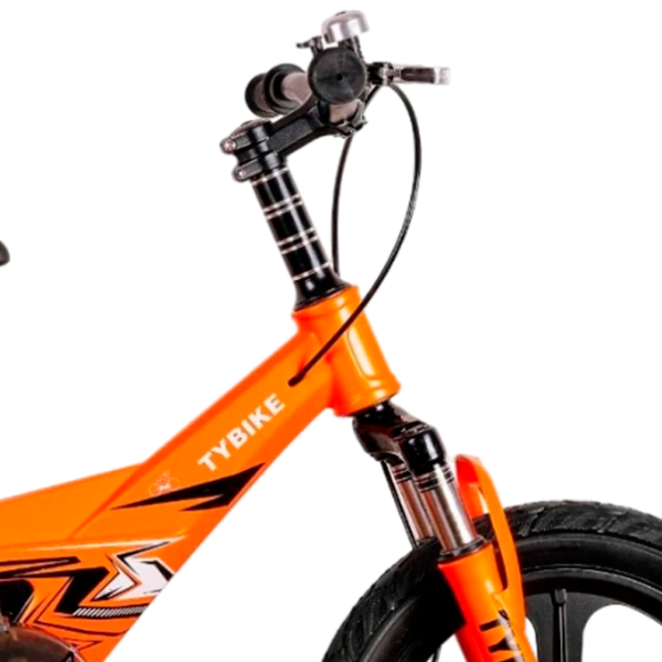 Bicicletă TyBike BK-09 16" 16" Orange Black Aliaj de magneziu / Pentru copii photo 8