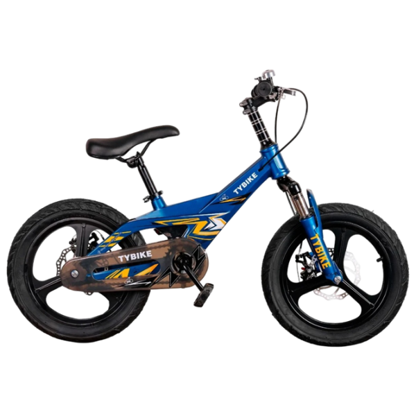 Велосипед TyBike BK-09 16" 16" Синий Оранжевый Магниевый сплав / Детский photo 1