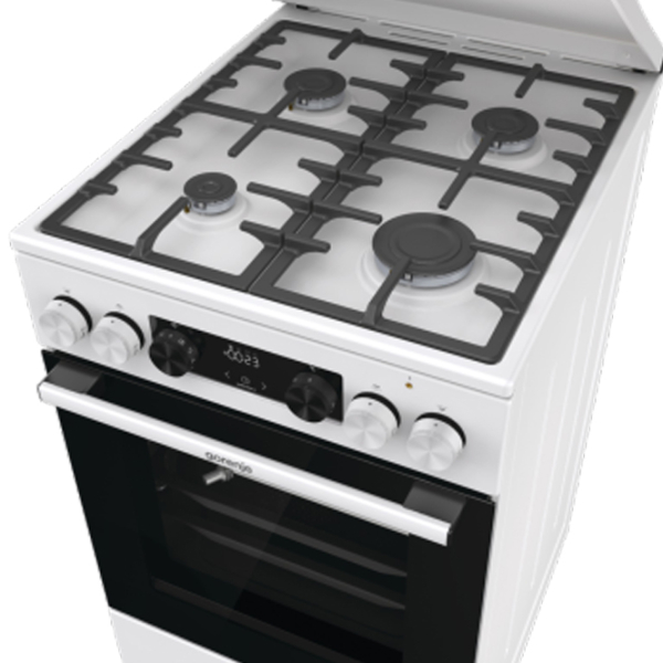 Aragaz Gorenje GKS5C72WF White Tipul plitei: Pe gaz, 70 l, Tipul cuptorului: Electric photo 6