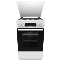 Aragaz Gorenje GK5C42WF White Tipul plitei: Pe gaz, 70 l, Tipul cuptorului: Electric