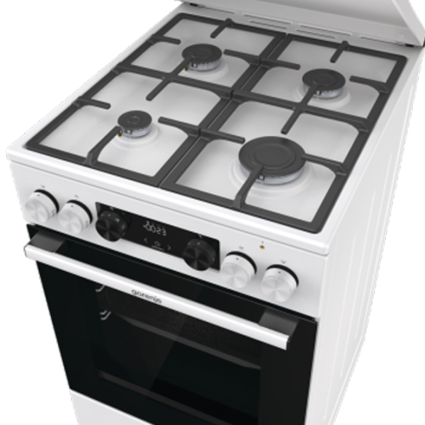 Aragaz Gorenje GK5C42WF White Tipul plitei: Pe gaz, 70 l, Tipul cuptorului: Electric photo 7