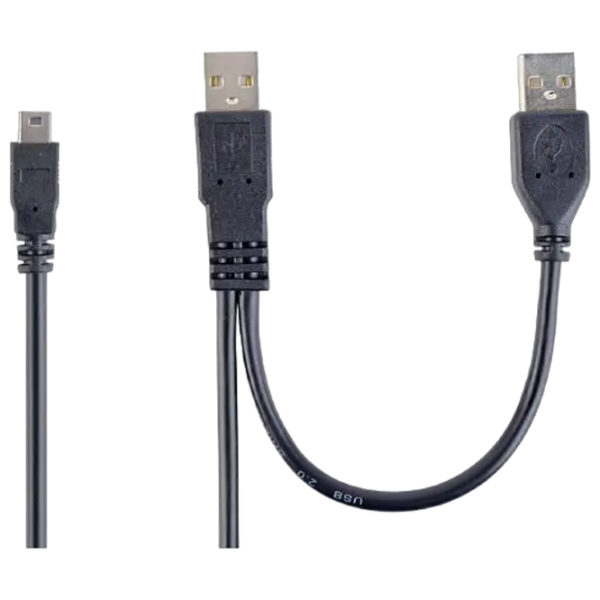 Кабель данных Cablexpert CCP-USB22-AM5P-3 USB Type-A / mini USB Черный  photo 1