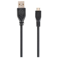 Кабель данных Gembird CCP-mUSB2-AMBM-0.5M USB Type-A / microUSB Черный 