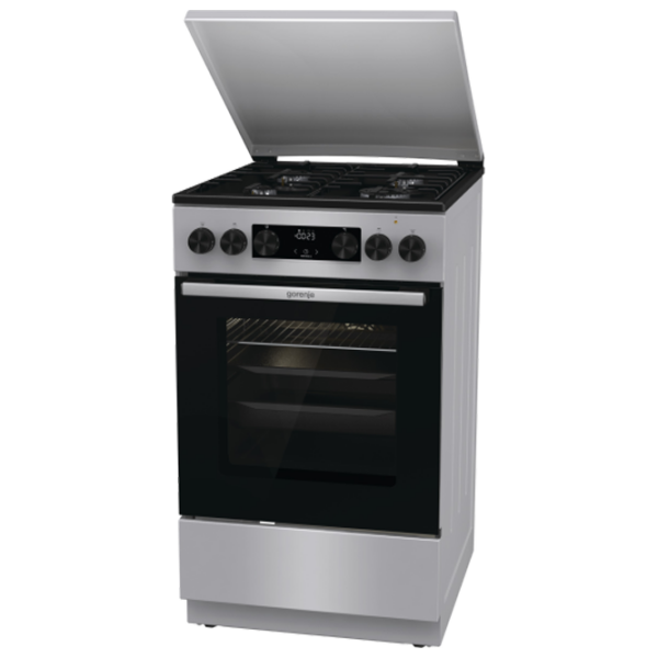 Aragaz Gorenje GK5C42SH Inox Tipul plitei: Pe gaz, 70 l, Tipul cuptorului: Electric photo 1