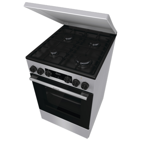 Aragaz Gorenje GK5C42SH Inox Tipul plitei: Pe gaz, 70 l, Tipul cuptorului: Electric photo 4