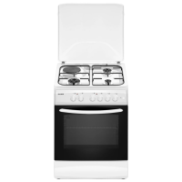 Aragaz Bauer TE 6631 WIT White Tipul plitei: Pe gaz, 65 l, Tipul cuptorului: Electric