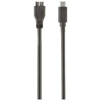 Cablu de date Gembird CCP-USB3-mBMCM-1M USB Type-C / microUSB Black 