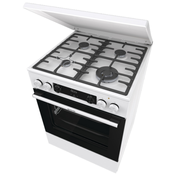 Aragaz Gorenje GKS6C71WA White Tipul plitei: Pe gaz, 70 l, Tipul cuptorului: Electric photo 5