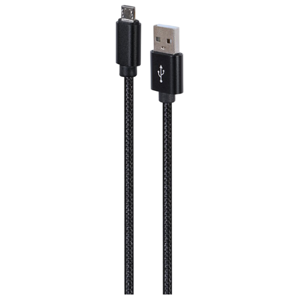 Cablu pentru telefon Gembird CCDB-mUSB2B-AMBM-6 microUSB / USB Type-A Black  photo 1