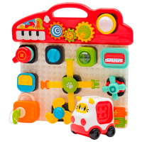 Интерактивная игрушка Baby Mix Musical Play Board 56436 Красный Для детей, 1.5+