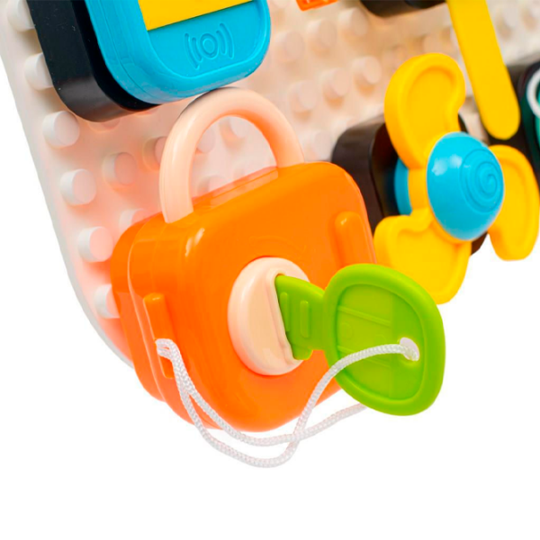Интерактивная игрушка Baby Mix Musical Play Board 56436 Красный Для детей, 1.5+ photo 2