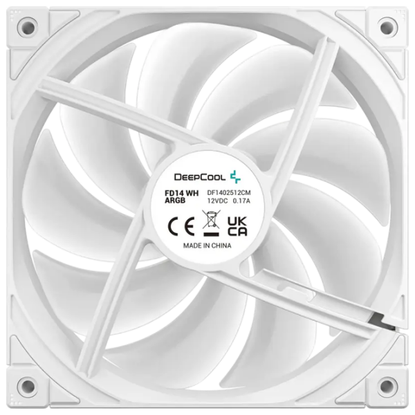 Вентилятор для корпуса Deepcool FD14 ARGB Белый  photo 6