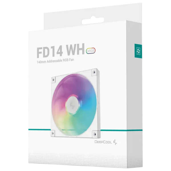 Вентилятор для корпуса Deepcool FD14 ARGB Белый  photo 7