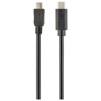 Кабель данных Cablexpert CCP-USB2-mBMCM-1M USB Type-C / microUSB Черный 