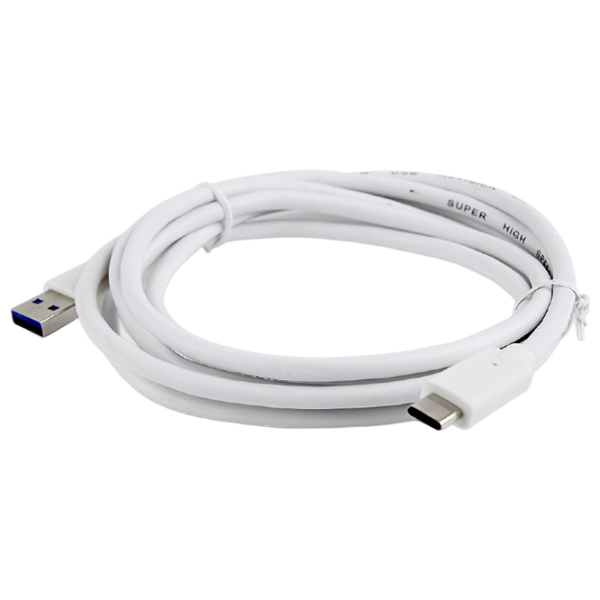 Кабель данных Cablexpert CCP-USB3-AMCM-6-W USB Type-C / USB Type-A Белый  photo 2