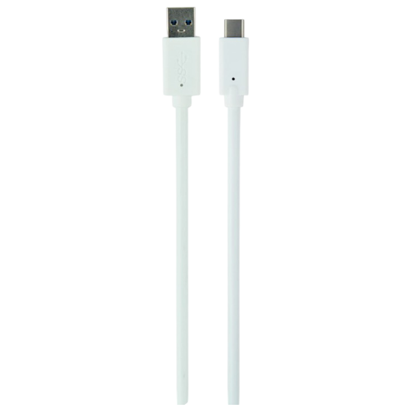 Кабель данных Cablexpert CCP-USB3-AMCM-W-0.5M USB Type-C / USB Type-A Белый  photo 1