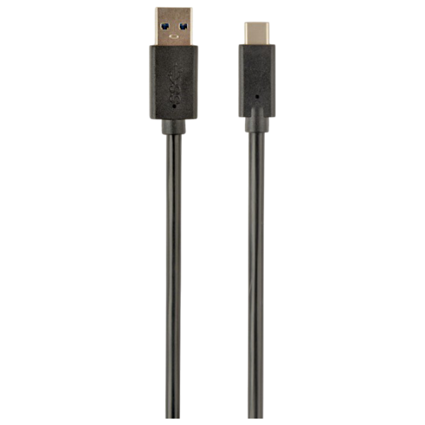 Кабель данных Cablexpert CCP-USB3-AMCM-1M USB Type-C / USB Type-A Черный  photo 1