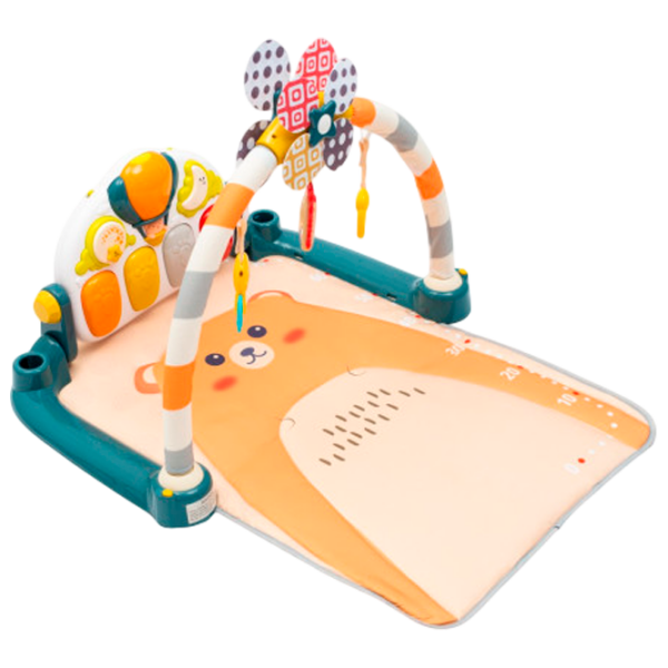 Jucărie interactivă Baby Mix Covoraș de joacă 53213 Orange Pentru copii, 6 luni photo 1