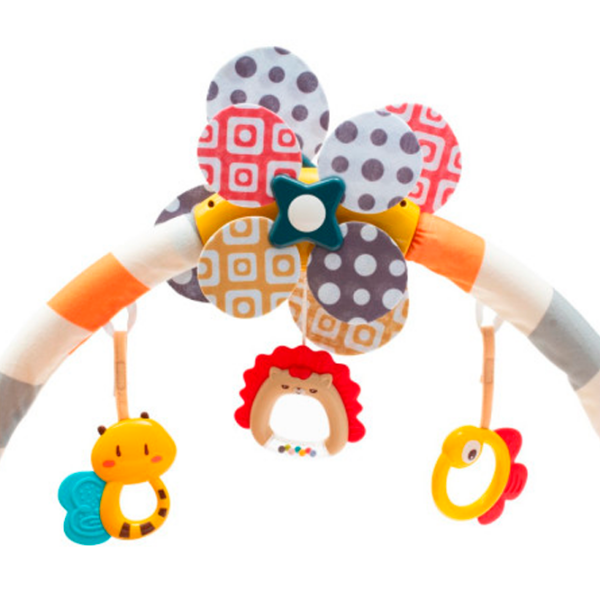 Jucărie interactivă Baby Mix Covoraș de joacă 53213 Orange Pentru copii, 6 luni photo 2