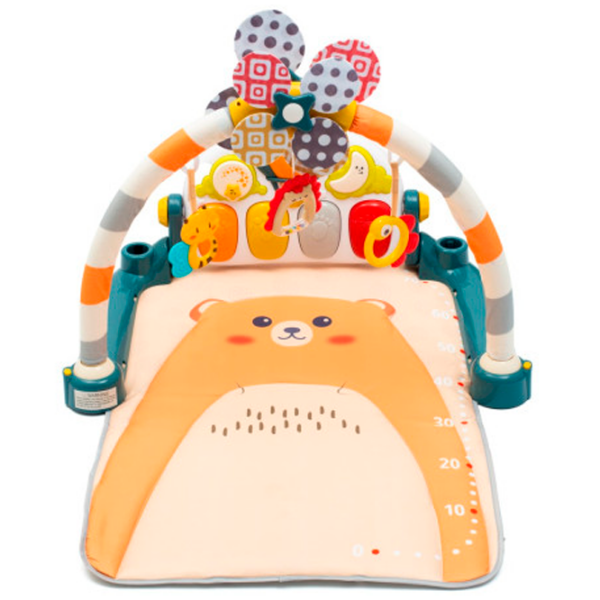 Jucărie interactivă Baby Mix Covoraș de joacă 53213 Orange Pentru copii, 6 luni photo 3