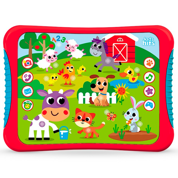 Интерактивная игрушка Kids Hits Планшет Моя Ферма KH01/004 Красный Для детей, 36 месяцев photo 2