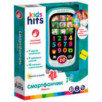 Интерактивная игрушка Kids Hits Смартфончик ферма KH03/001 Синий Для детей, 2+