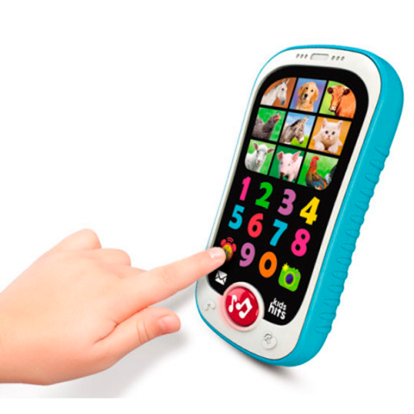Интерактивная игрушка Kids Hits Смартфончик ферма KH03/001 Синий Для детей, 2+ photo 4