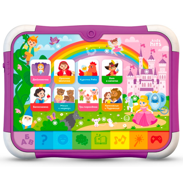 Интерактивная игрушка Kids Hits Планшет В Мире Сказок KH02/004 Фиолетовый Для детей, 36 месяцев photo 2