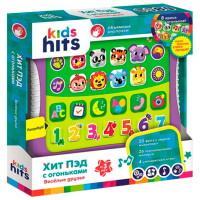 Интерактивная игрушка Kids Hits Планшет Веселые друзья KH01/010 Фиолетовый Для детей, 3+