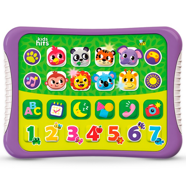 Интерактивная игрушка Kids Hits Планшет Веселые друзья KH01/010 Фиолетовый Для детей, 3+ photo 3