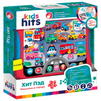 Интерактивная игрушка Kids Hits Планшет Машинки в городе KH01/008 Красный Для детей, 3+