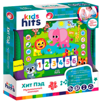 Интерактивная игрушка Kids Hits Планшет Музыкальный зоопарк KH01/005 Фиолетовый Для детей, 3+