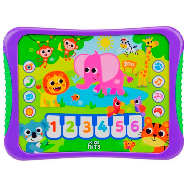 Интерактивная игрушка Kids Hits Планшет Музыкальный зоопарк KH01/005 Фиолетовый Для детей, 3+ photo 2