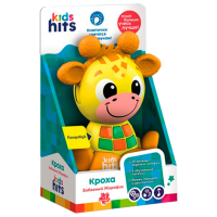 Интерактивная игрушка Kids Hits Кроха Забавный Жирафик KH10/002 Желтый Для детей, 2+
