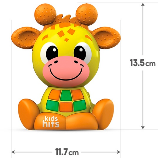 Интерактивная игрушка Kids Hits Кроха Забавный Жирафик KH10/002 Желтый Для детей, 2+ photo 4